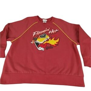 Flamin' Hot Cheetos Red Sweatshirt
